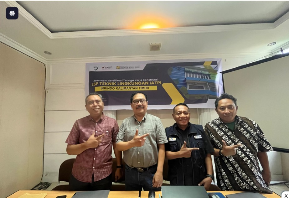 Inkindo Kaltim Bersama LSP IATPI Menggelar Ujian Sertifikasi, Cetak Tenaga Konsultan Berkompeten